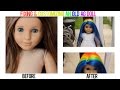 FIXING & CUSTOMIZING AN OLD AG DOLL