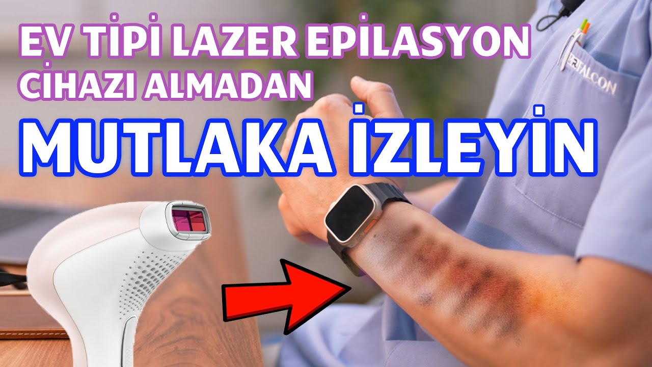 Ev Tipi Lazer Epilasyon Cihazları İşe Yarıyor mu? #lazerepilasyon #epilasyon