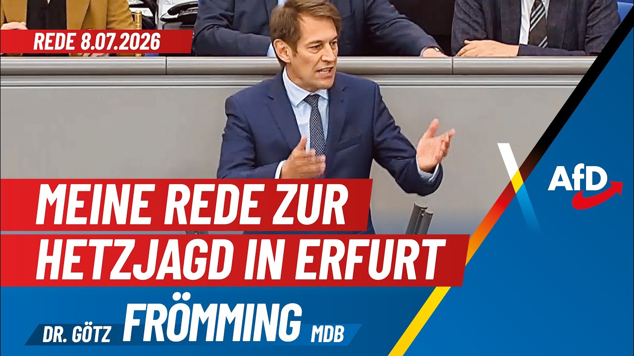 Meine Rede zur Hetzjagd in Erfurt
