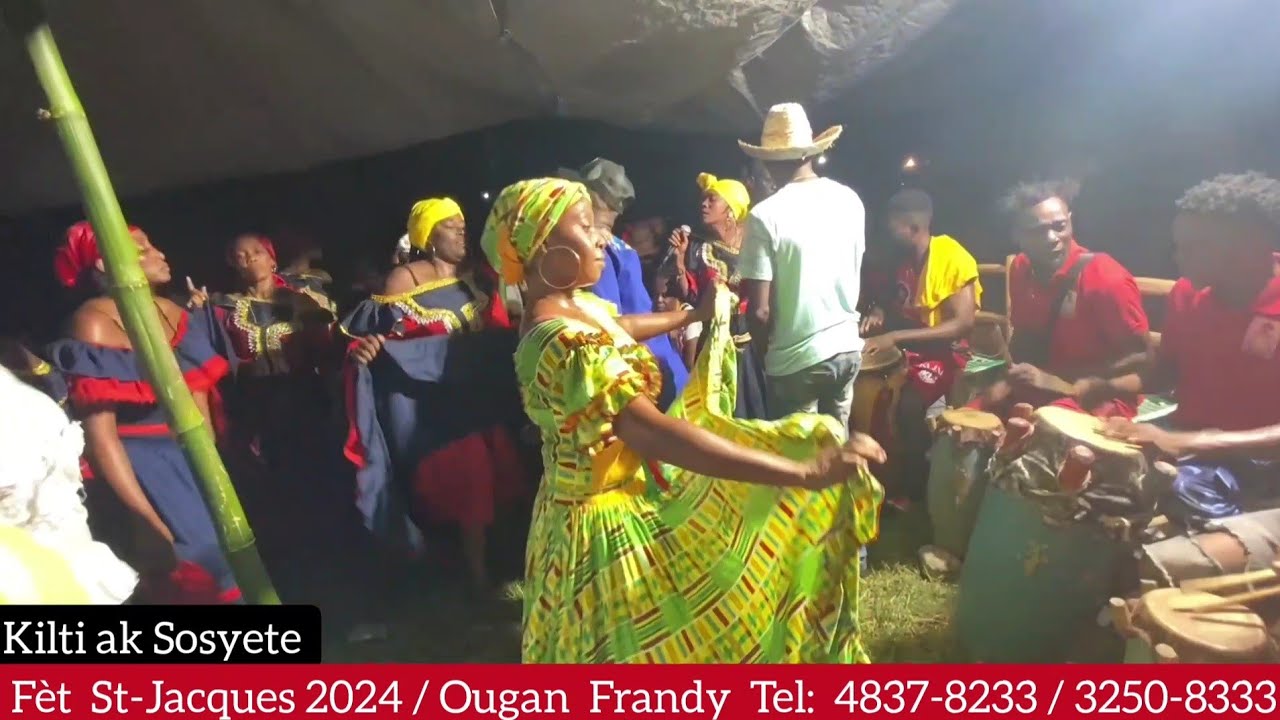 Djab la pale yo - Fèt  St-Jacques 2024 / Ougan  Frandy  Tel:  4837-8233 / 3250-8333