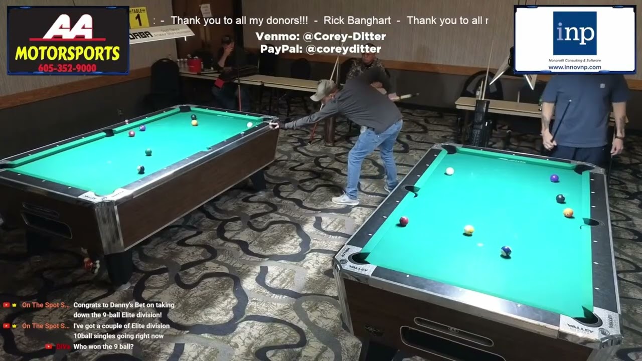 2025 SDABA State 10ball Singles - Various Matches