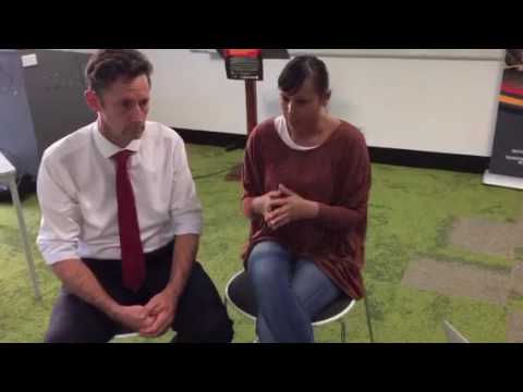 On #IHMayDay16, Summer May Finlay talks with Stephen Jones MP at Wollongong University