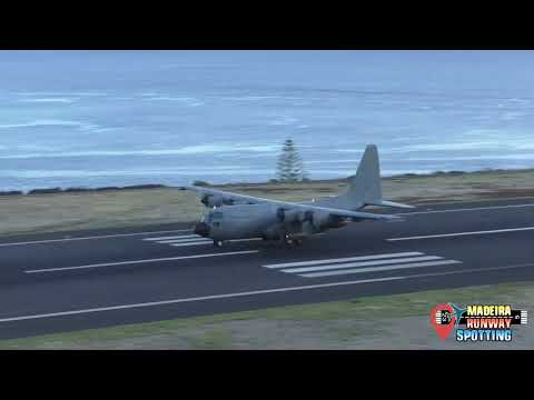 C130 in Madeira Airport