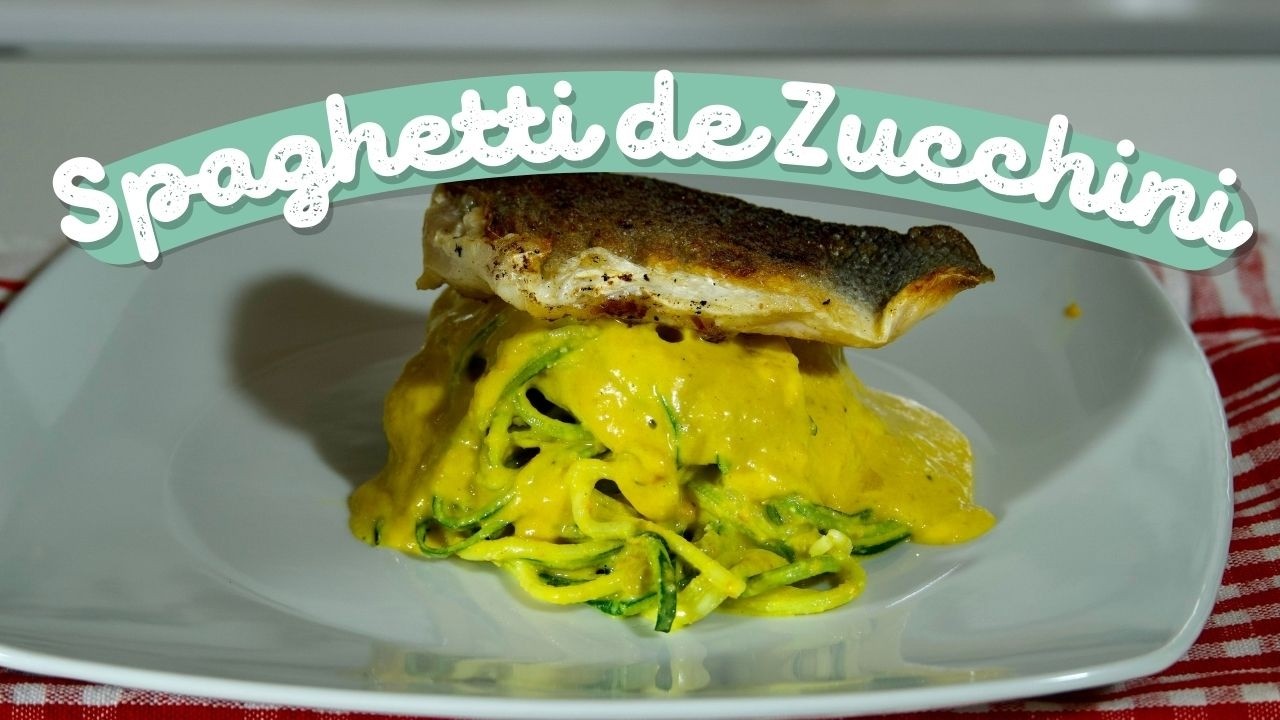 Spaghetti de Zucchini con Huancaína || Sin gluten ni lactosa 💚
