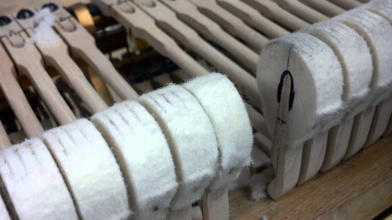 Reshaping piano hammers YouTube