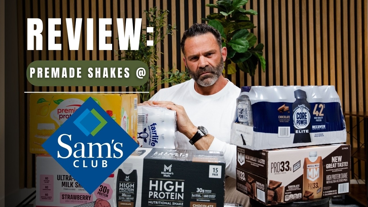 Trying Every Premade Protein Shake from Samâs Club