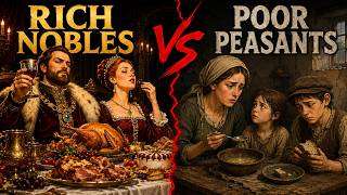 🏰 What Rich Nobles Ate vs Poor Peasants in Ancient Times | Sleep History Story