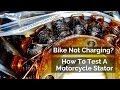 How to test a motorcycle stator