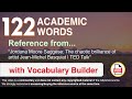 122 Academic Words Ref from 