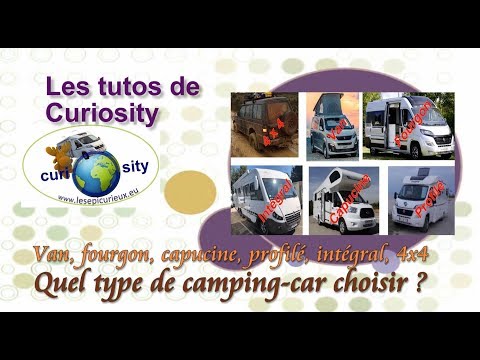 Si vous hésitez dans votre choix devant les différents types de camping-car, ce tuto va vous aider !