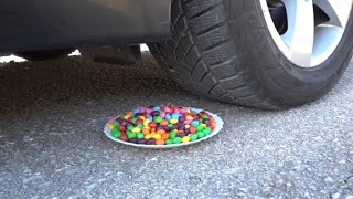 Crushing Crunchy & Soft Things by Car! - EXPERIMENT VS CAR