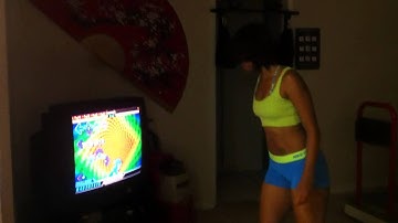 Latrice plays Kind Lady (Interlude) on DDR Max2 home version using a RedOctane metal pad