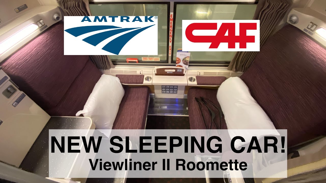 Amtrak’s NEW Viewliner II Sleeping Car Amtrak Silver Meteor New