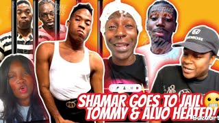 SHAMAR GOES 2 JAIL AFTER AN ACCIDENT W/ FRIENDS 😮 ALVO STILL POPPING IT AFTER JAIL 😒TOMMY GOES OFF🤏🏾