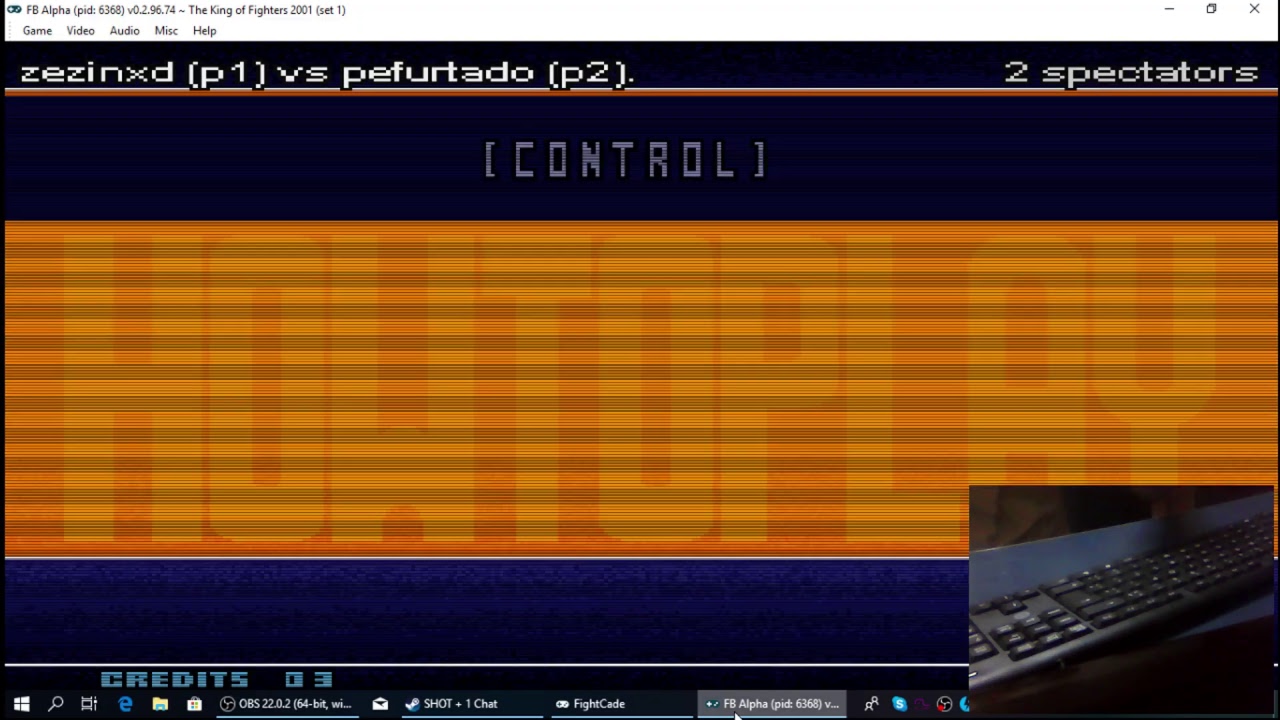 KoF 2001 - Blue Mary Combo Básico