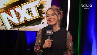 Karmen Petrovic & Natalya Exclusive Interview Nxt, May. 21, 2024