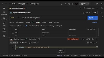 X-www-form-URLencoded using Postman and Express: FULL STACK API Bikes Project - Backend