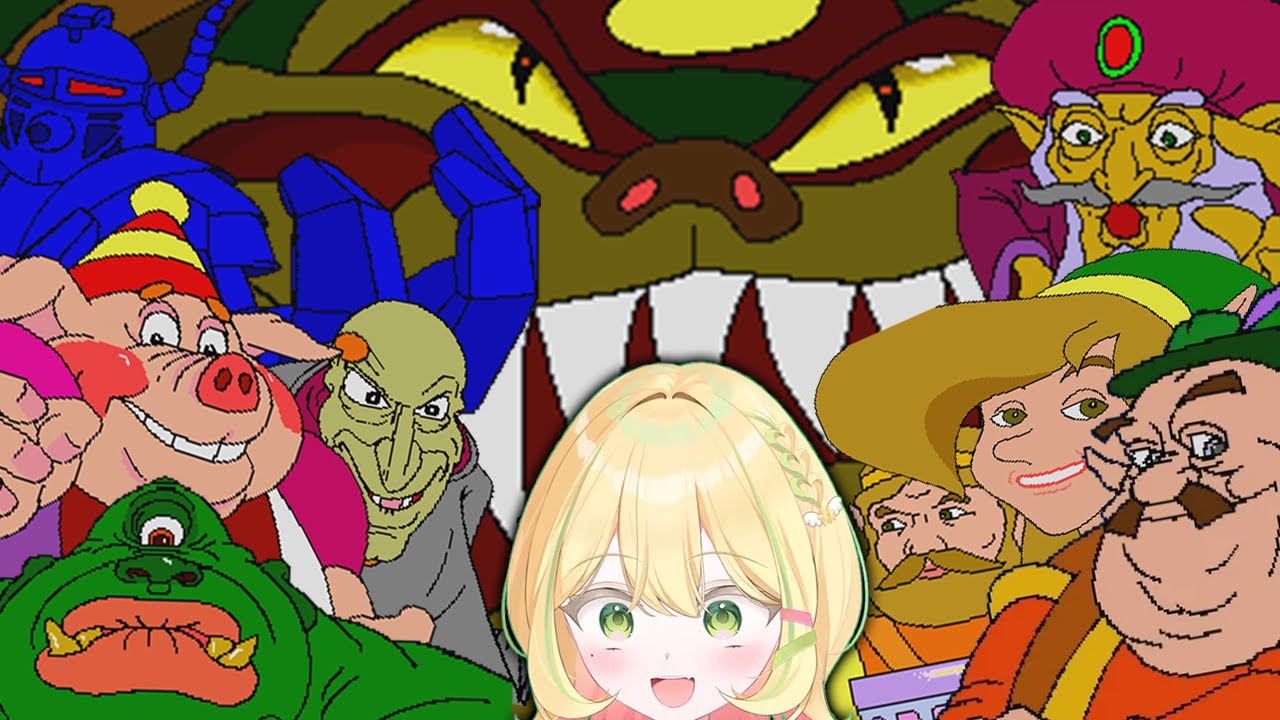 Miki encounters ALL the characters in Link: The Faces of Evil (Zelda CDI)
