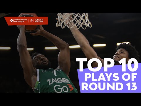 Top 10 Plays | Round 13 | Turkish Airlines EuroLeague