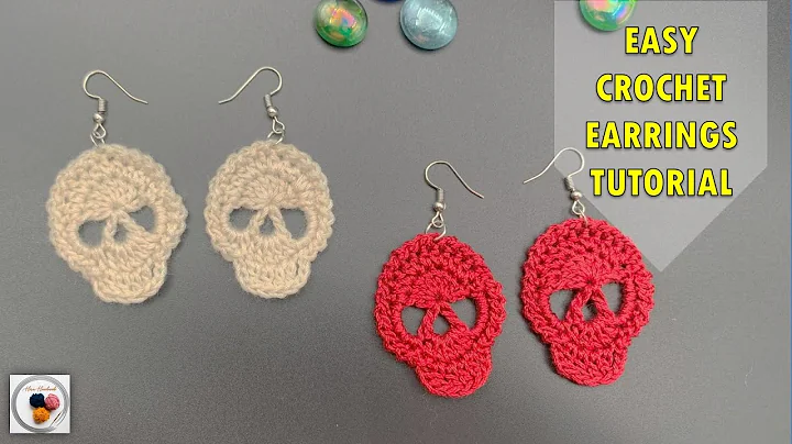 Create Your Own Spooky Skull Earrings!