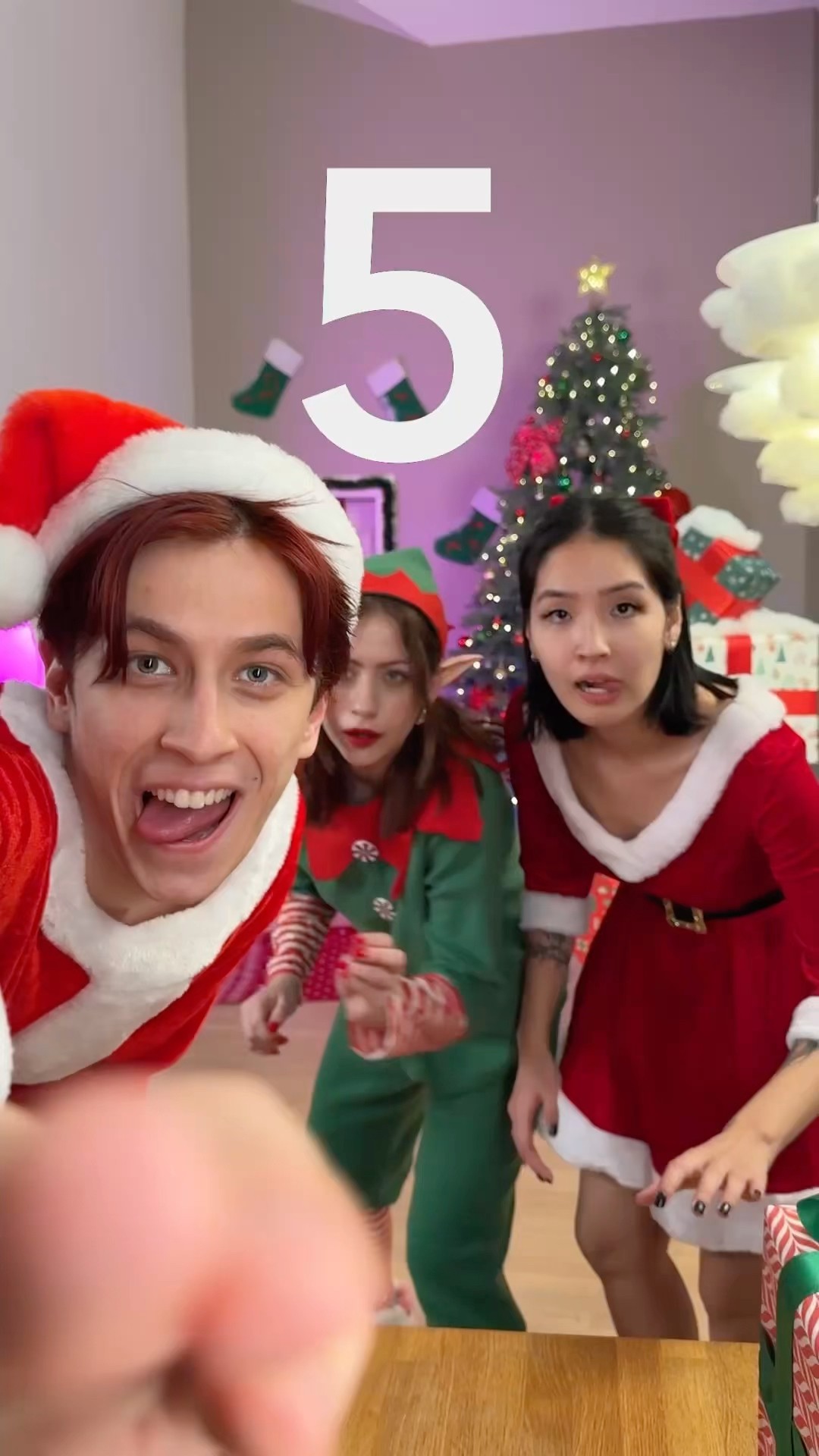 Christmas hide \u0026 seek ?? @karina-kola