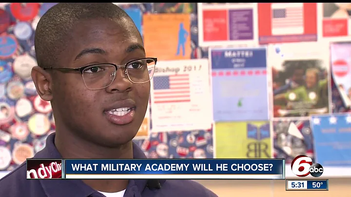 Indy high school senior accepted to all four military academies