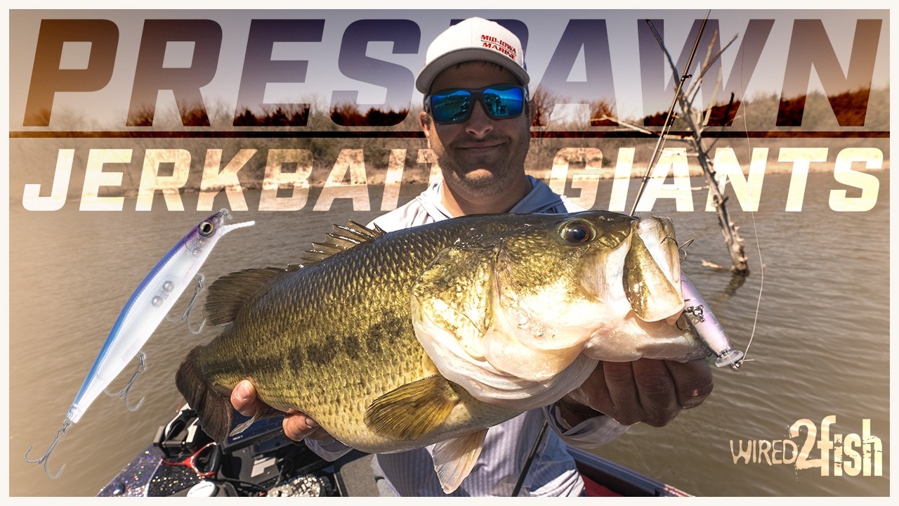 Jerkbait Tips for Prespawn Bass on Rock