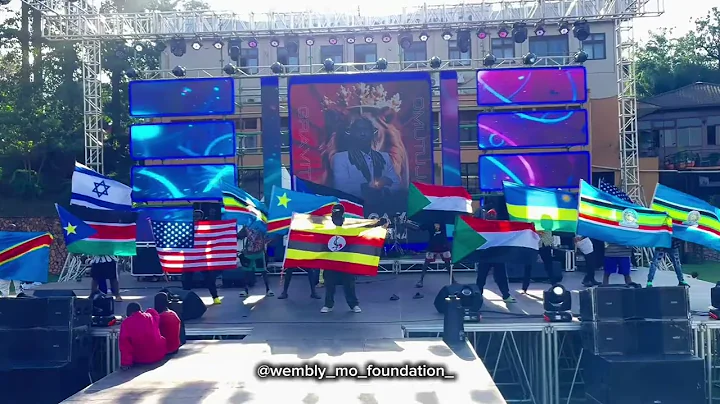 Stage Rehearsal By Wembly Mo Foundation At Gravity Omutujju’s Concert Embaga ya Isma ne Amina 