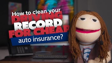 How to clean your driving record, for cheap auto insurance.