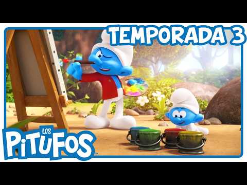 La obra maestra Pitufa - Los Pitufos en español Castellano | Dibujos animados para niños