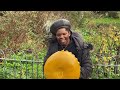 Linos Playing Mbira a Traditional Zimbabwean Instrument in Brighton Royal Pavilion. Busking!