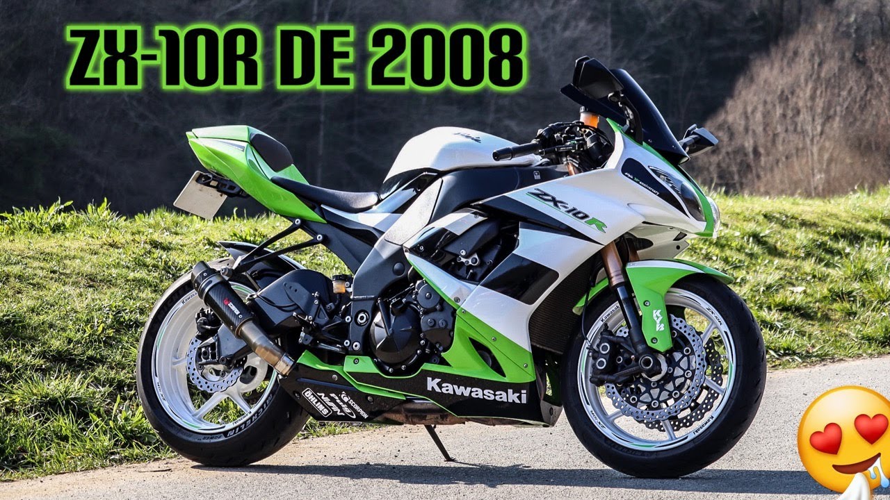Test ZX-10R de 2008 ! 😍 - YouTube