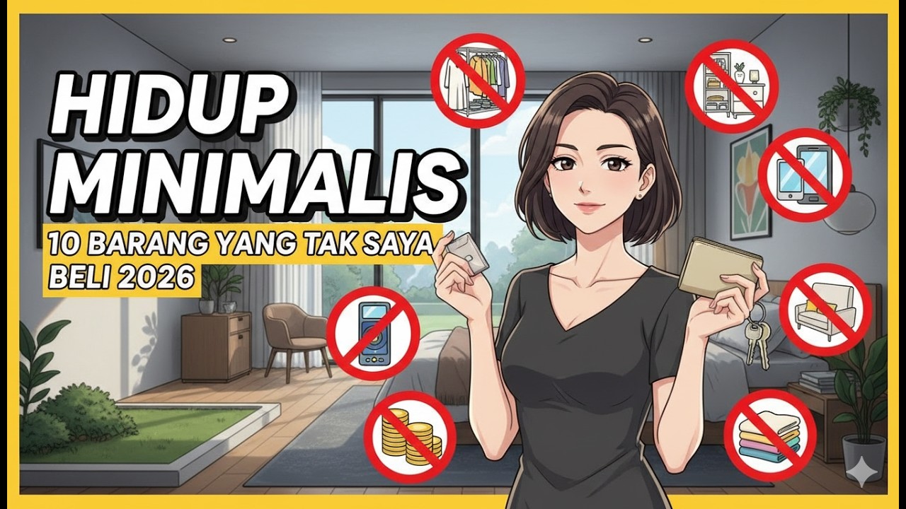 Hidup Minimalis: 10 Barang yang Tak Lagi Saya Beli di Tahun 2026.