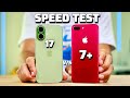iPhone 17 VS iPhone 7 Plus Speed Test #video #iphone #tech #speedtest