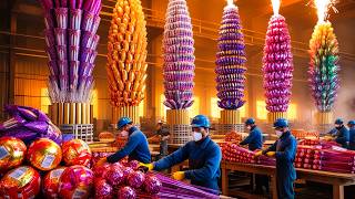How Fireworks are Made in Factory