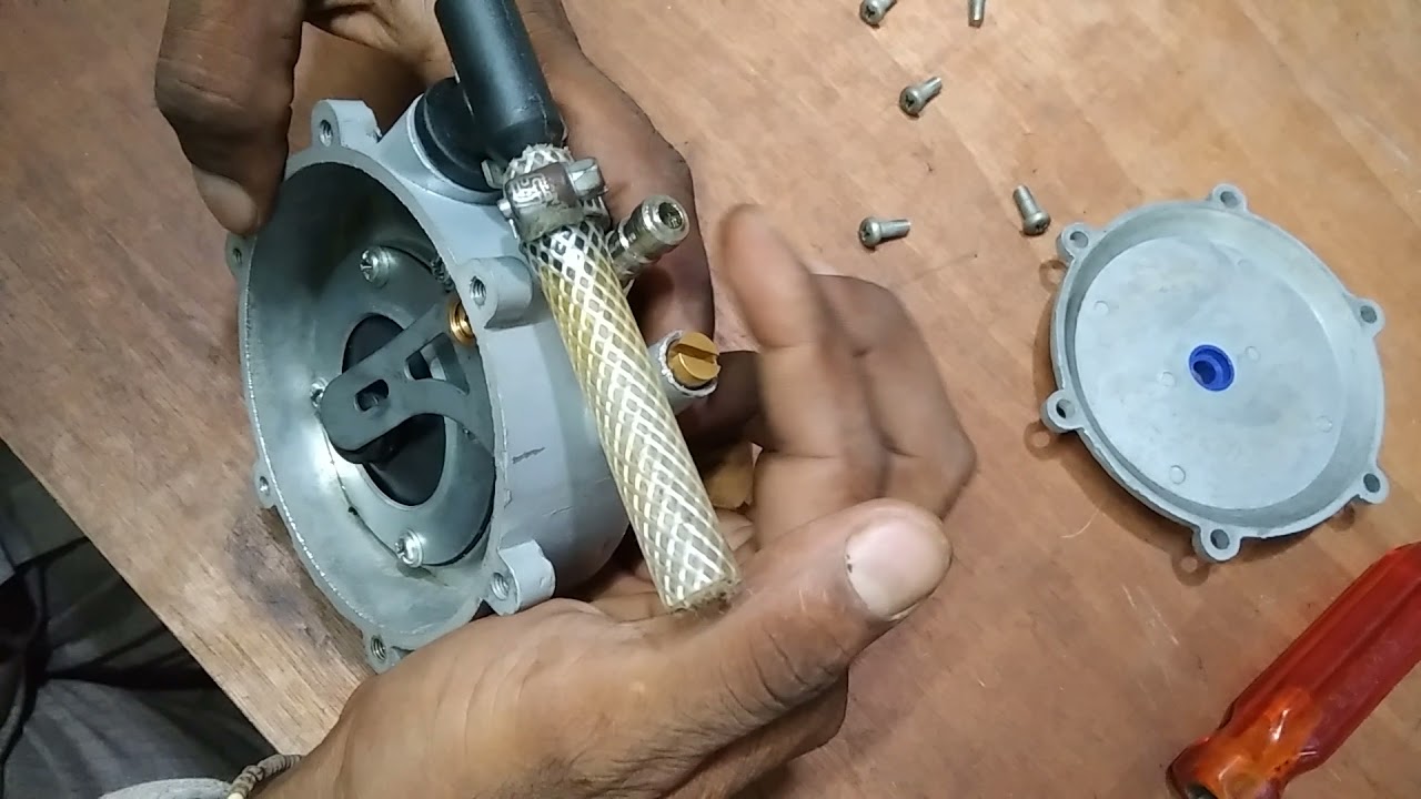 LPG bike kit vaporizer service and full clean in Hindi explain YouTube