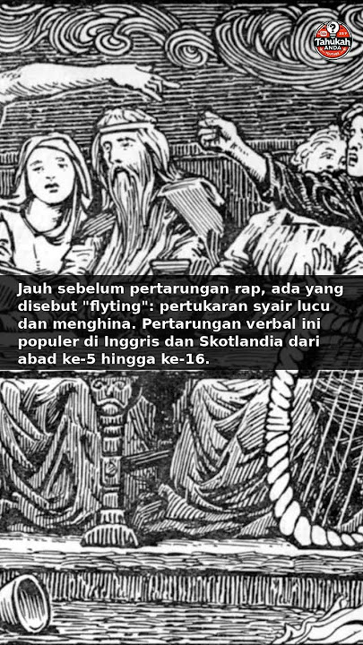 Tahukah Anda apa itu 'flyting', pertarungan puisi lucu dan menghina dari Inggris dan Skotlandia? ...
