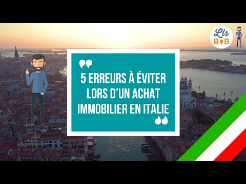 Vidéo: En vente en Italie