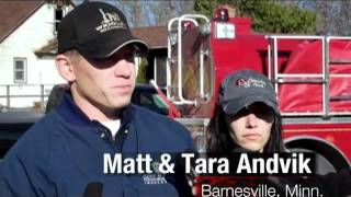 KFGO.com Exclusive: Andvik Home Fire (Oct. 20, 2011)