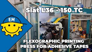 Siat L36 - 150 TC | Flexographic printing press | Printing press for labels