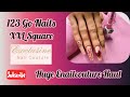 123 Go XXL Square Nails | Huge Enailcouture Haul | Red Iguana Hand Prep