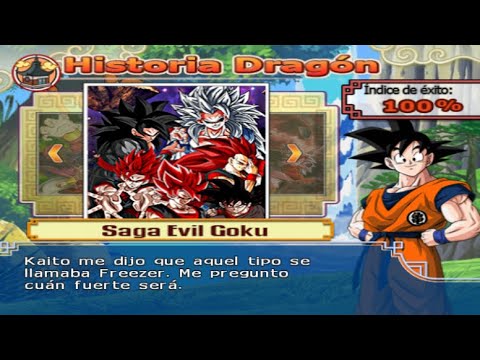 DRAGON BALL Z BUDOKAI TENKAICHI AF - STORY MODE - EVIL GOKU - PART 1