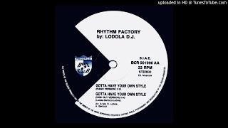 Rhythm Factory by Lodola D.J.~Gotta Have Your Own Style [Piano Version]