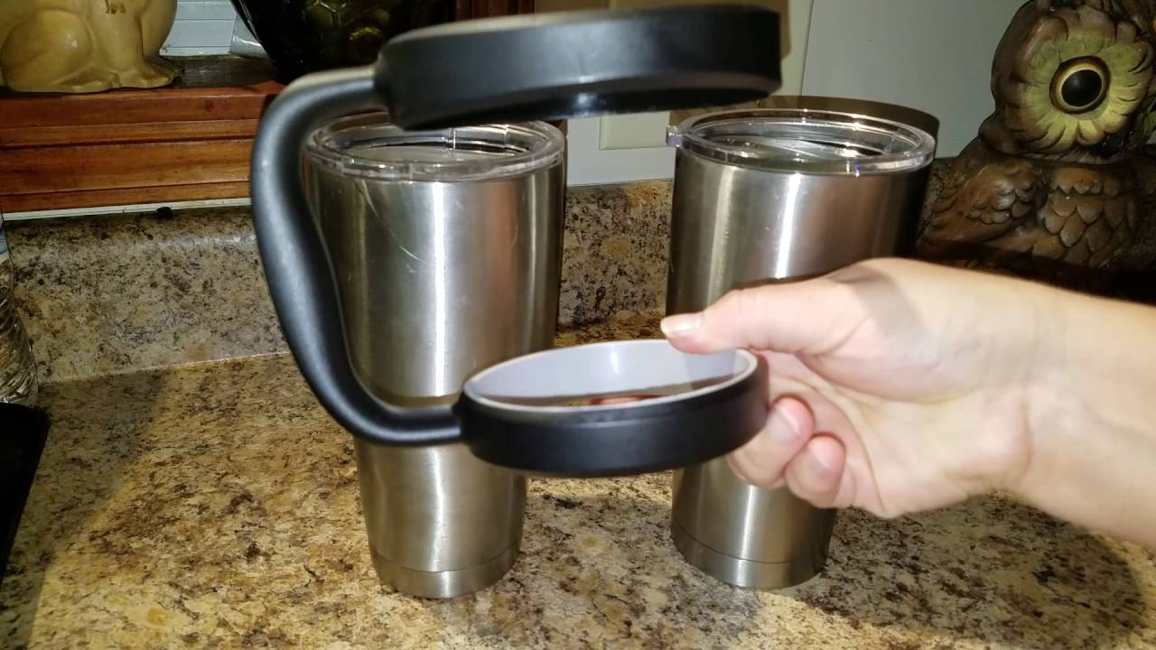 Superior Grip Tumbler Handle for 30 oz Stainless Steel Tumblers YouTube