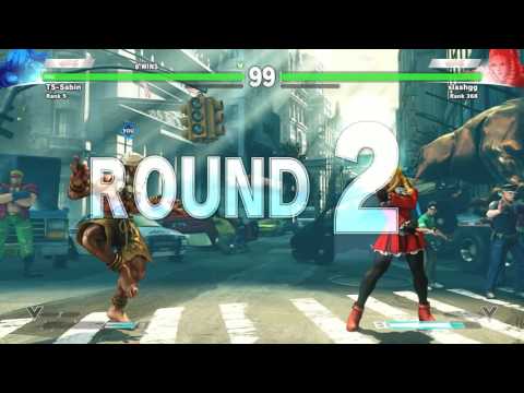 STREET FIGHTER V - TS Sabin vs slashgg [720p/60fps]