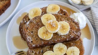 From-Scratch Banana Bread French Toast Recipe From-Scratch Banana Bread French Toast Recipe