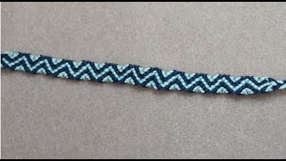 Bracelet Brésilien Zig Zag N9 Facile