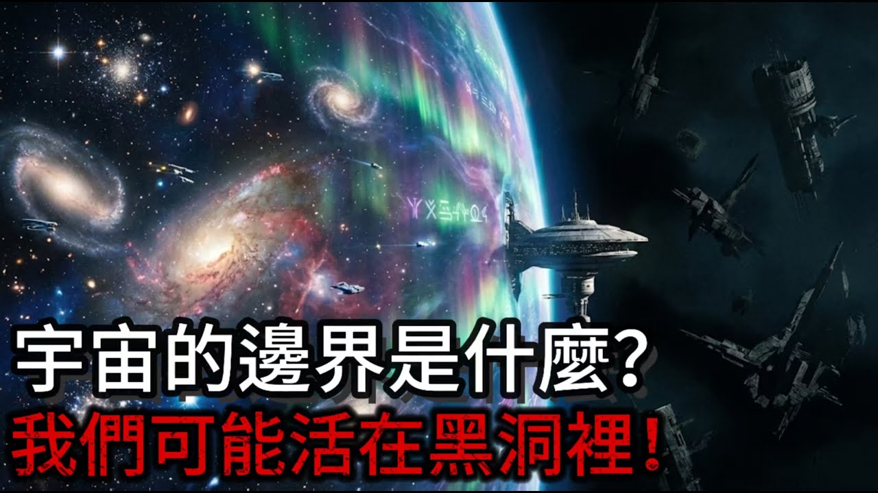 宇宙邊界的真相讓科學家徹夜難眠！我們可能活在黑洞裡？