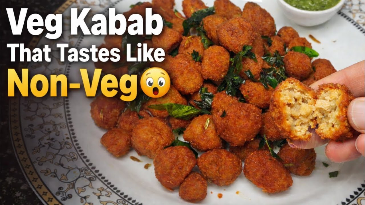 Veg Kabab That Tastes Like Non-Veg 🤯 | Crispy Soya Chunk Kabab | ಸೋಯಾ ಚಂಕ್ ಕಬಾಬ್ ರೆಸಿಪಿ 