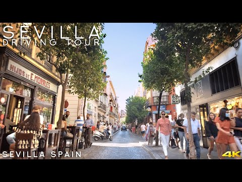 Tiny Tour | Sevilla Spain | Driving in Sevilla | 2021 Oct